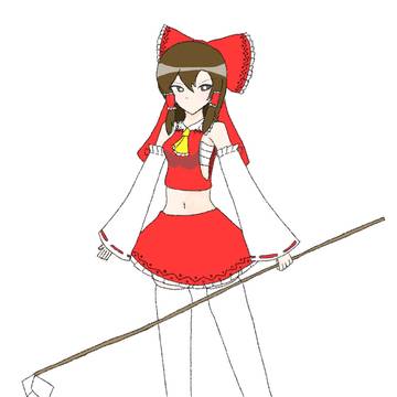霊夢らくがき