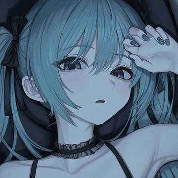 MVイラスト風ミク