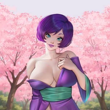 桜と温泉のエイミー