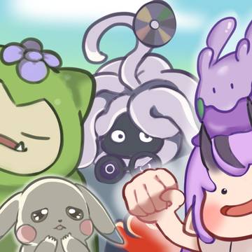ぽこあ　配信サムネイラスト