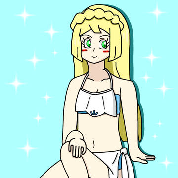 水着リーリエ
