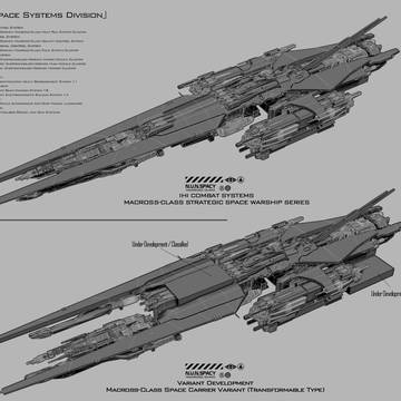 宇宙戦艦のバリエーション