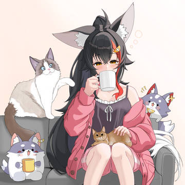 大神ミオ ルームウェア衣装