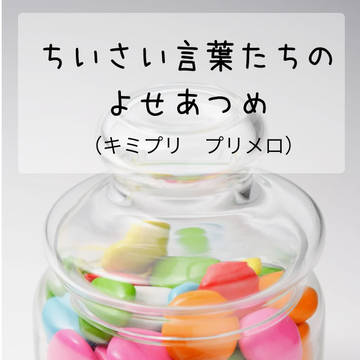 ちいさい言葉たちのよせあつめ(キミプリ　プリメロ)