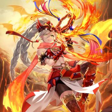 【ヴァンガード】炎麗の舞姫 ファレン