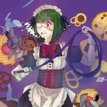 厳しいメイドさん