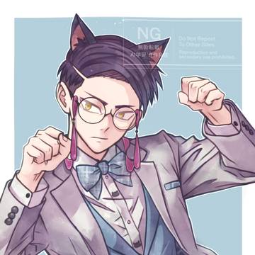 猫×ホワイトデーのカラスバさん