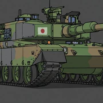 [東瀛4S快男]   9 0 式 戦 車
