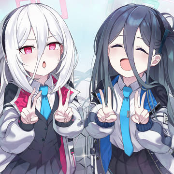 ケイちゃんとアリスちゃんがお出迎え