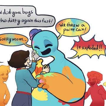 One big family au.