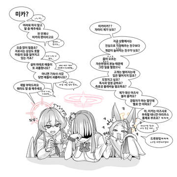 블아 )) 미카가 서프라이즈 하는 만화─뒷 이야기