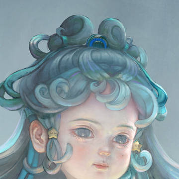 设定|亥时色灵·月白·✨秋月丝✨宝宝