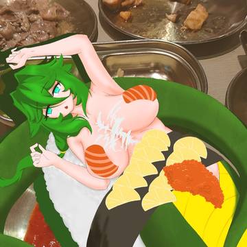 Sushi! Help yourself!