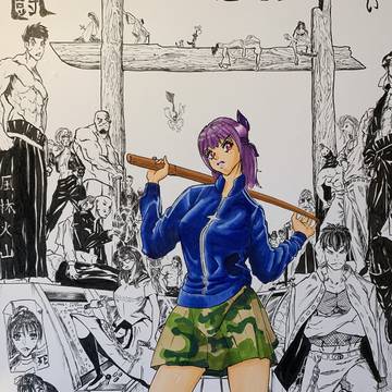 Ayane as a Gang Member