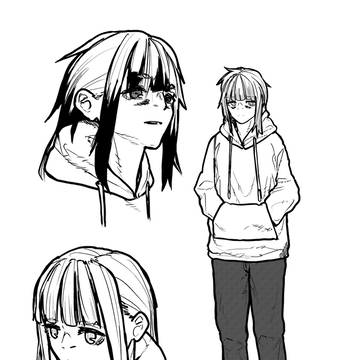 キャラデザ案もろもろ