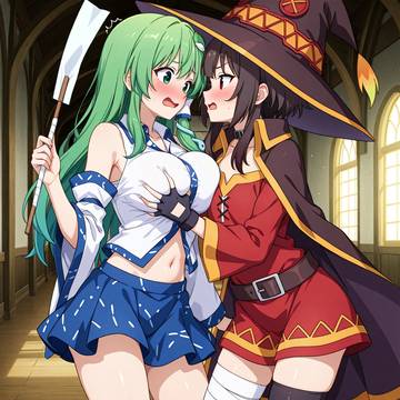 Megumin Meet Sanae