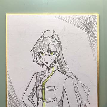 色紙絵2枚