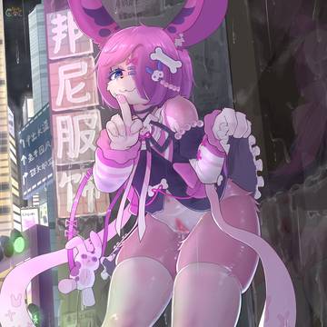 稿,雨夜的一只小兔子