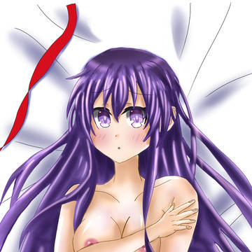 十香ちゃん抱き枕風イラスト(差分版)