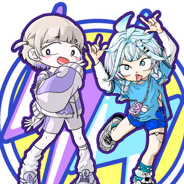 ホロライブのイナズマ⚡ツインズ