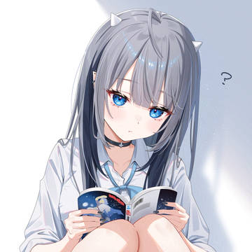無防備灰色ちゃん