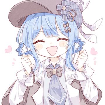 にっこり
