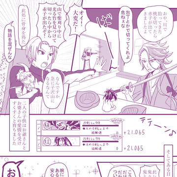 ふどむこか怪しいけど桃太郎パロ