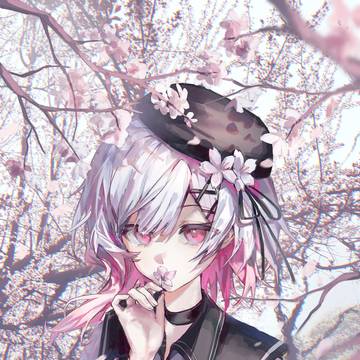 桜とエマ