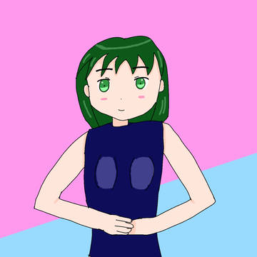 水着の女の子