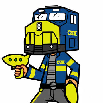 FoxTheWolf04 As CSX Train