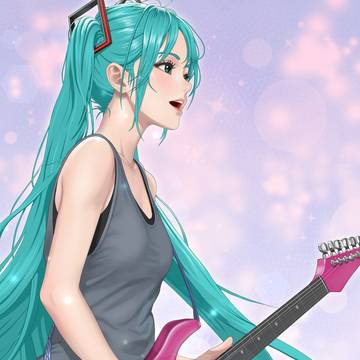 初音ミク(Vo.Gt.)