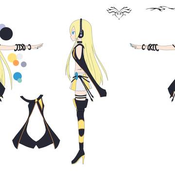 V2Lily三面図