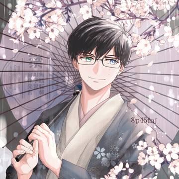桜雨