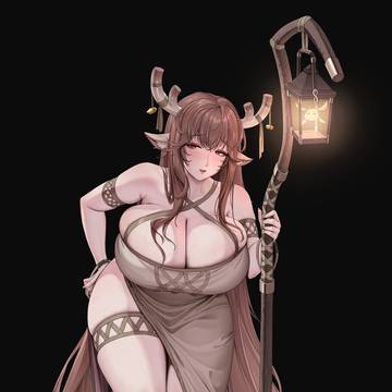 正常身材的迪亚纳村长