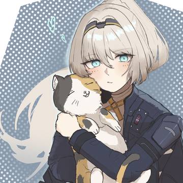 アルヴァ(AN-94)と猫