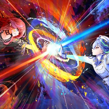 宙月ティラ×涼海ネモ　MVカバーイラスト