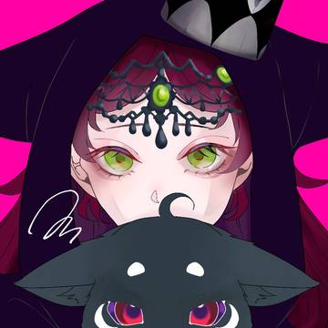エルヴィラ様とムーちゃん