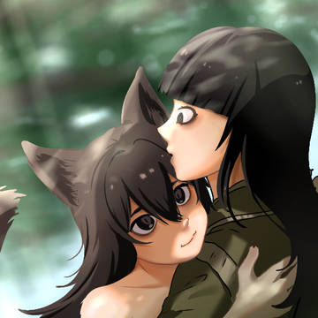 獣と女の子