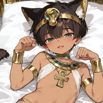 エジプト、猫耳