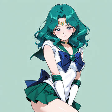 いやーんなポーズのネプチューン💚