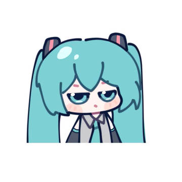 初音hatsune miku Q版画