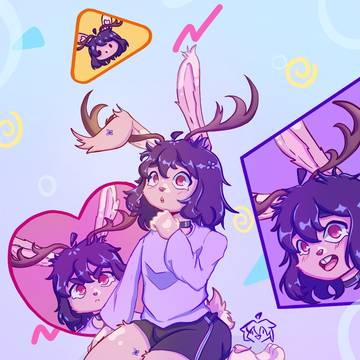my fursona 🐰🐰🐰