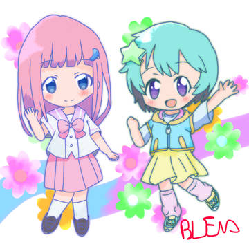 魔法の姉妹ルルットリリーのファンアート