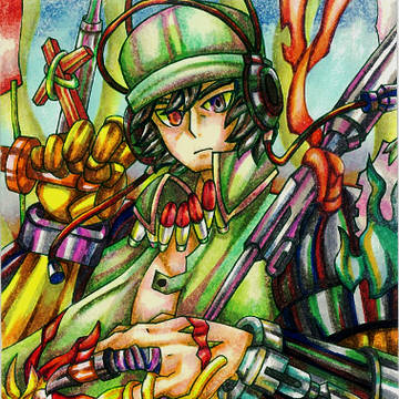 戦火の中で