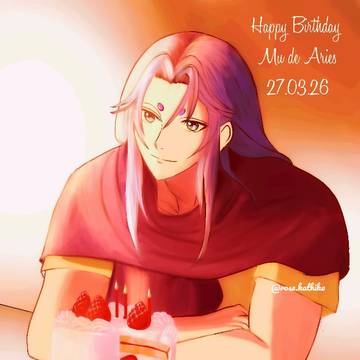 Feliz cumpleaños Mu ♈🐏🎂