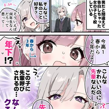こう見えて後輩