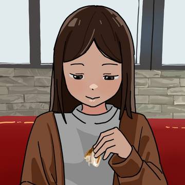 インドカレー食べる子