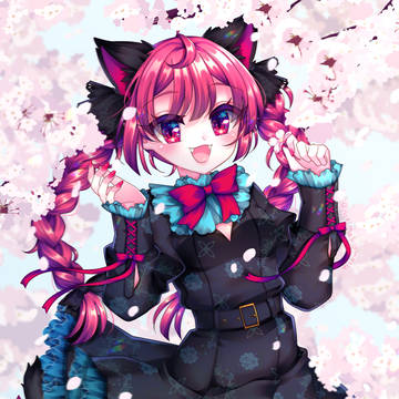 お燐ちゃんとお花見🌸