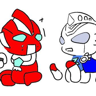 文科系ウルトラマンと体育会系ウルトラマン