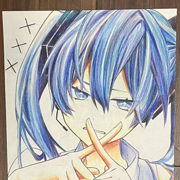 フリー線画塗ってみましたー！！